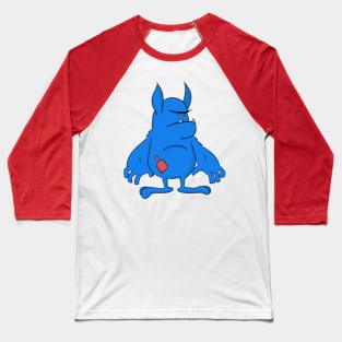 Grumpy Monster Baseball T-Shirt